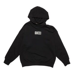 Gucci jersey printed hoodie